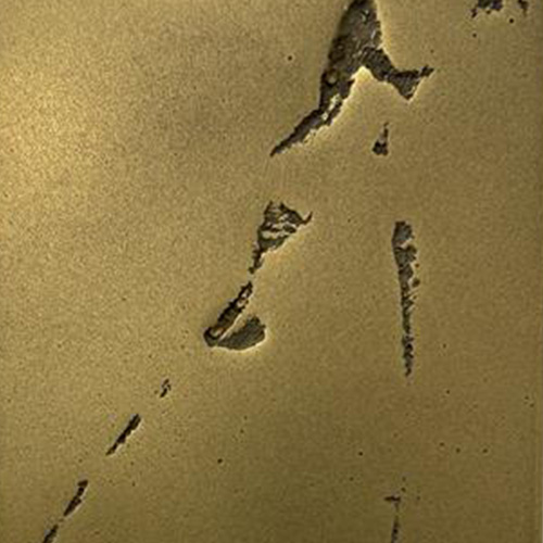 Cracked Brass Lacquered
