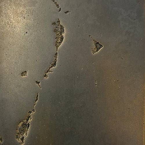 Cracked Brass Patina