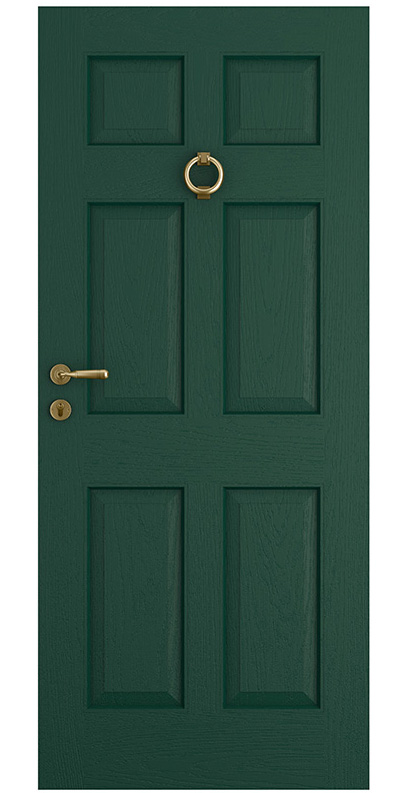 EXT-604 PAS24 Door RAL6005 Green LR