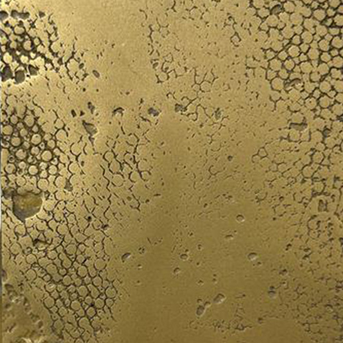 Ragged Shagreen Brass Lacquered