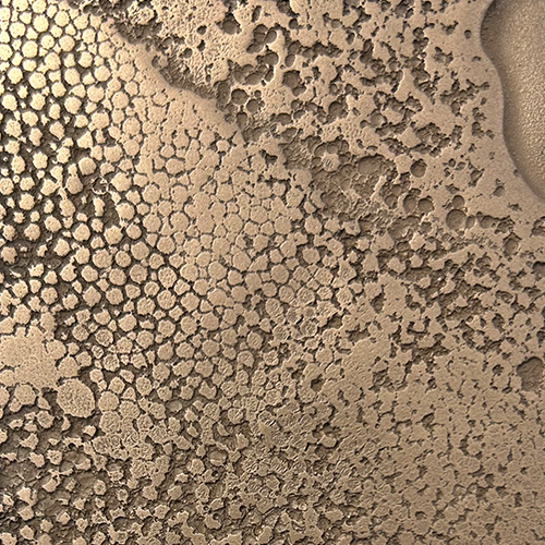 Ragged Shagreen Bronze Lacquered