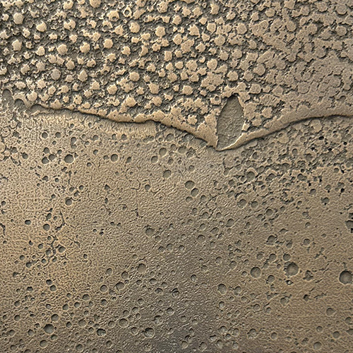 Ragged Shagreen Bronze Patina
