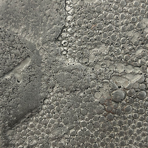 Ragged Shagreen Pewter Patina