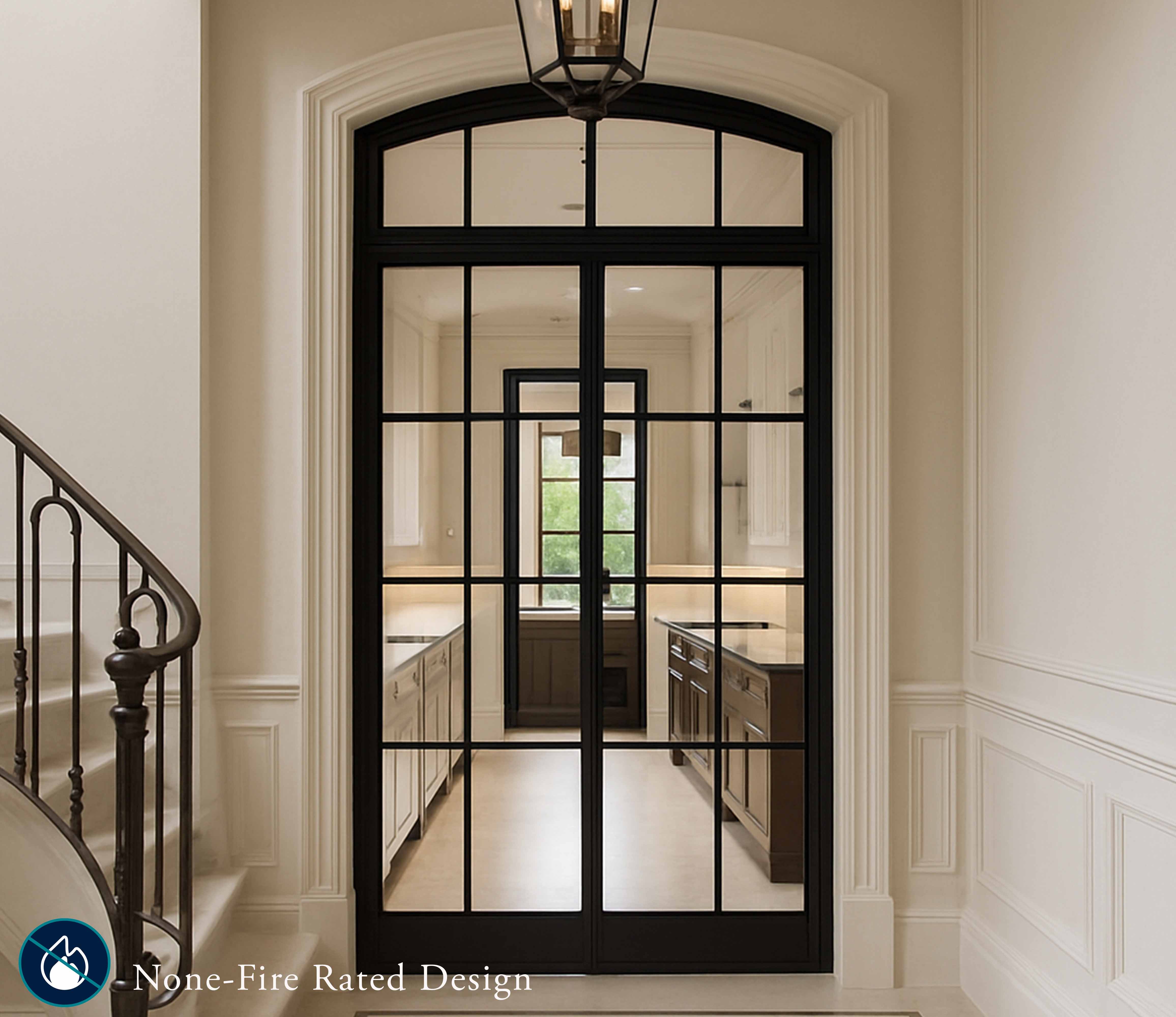 steel framed none fire rated